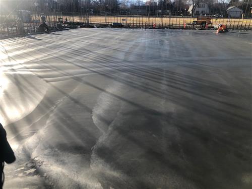 New gym floor 